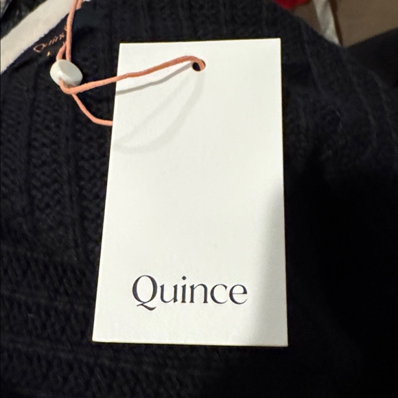 Quince NWT 100% organic cotton waffle stitch sweater tank size large - Picture 13 of 14